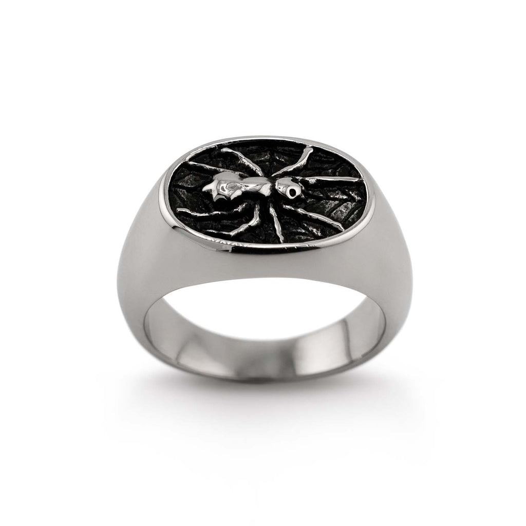 Spider Signet Ring