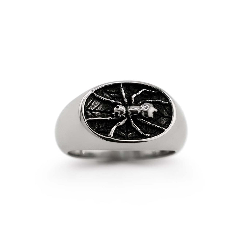 Spider Signet Ring