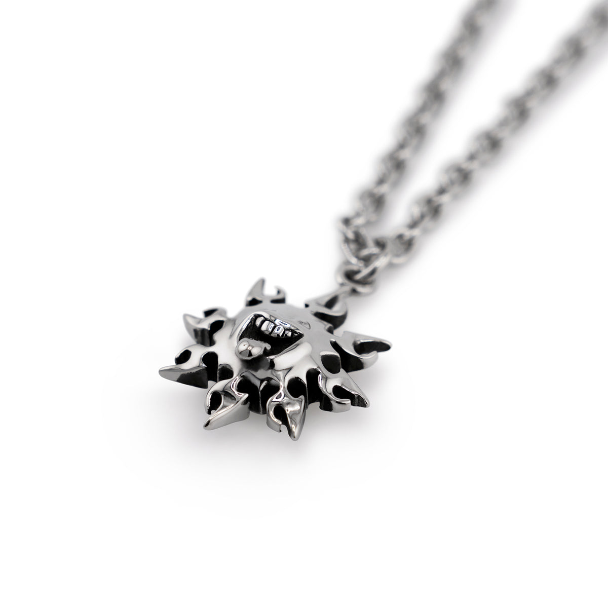Tribal Sun Pendant Chain