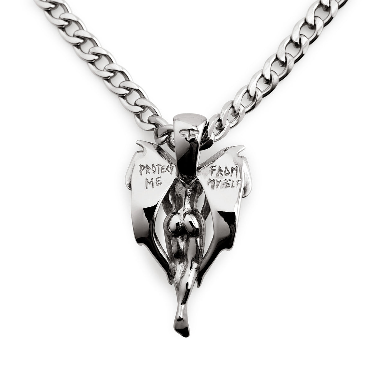 "Protect Me" Angel Pendant