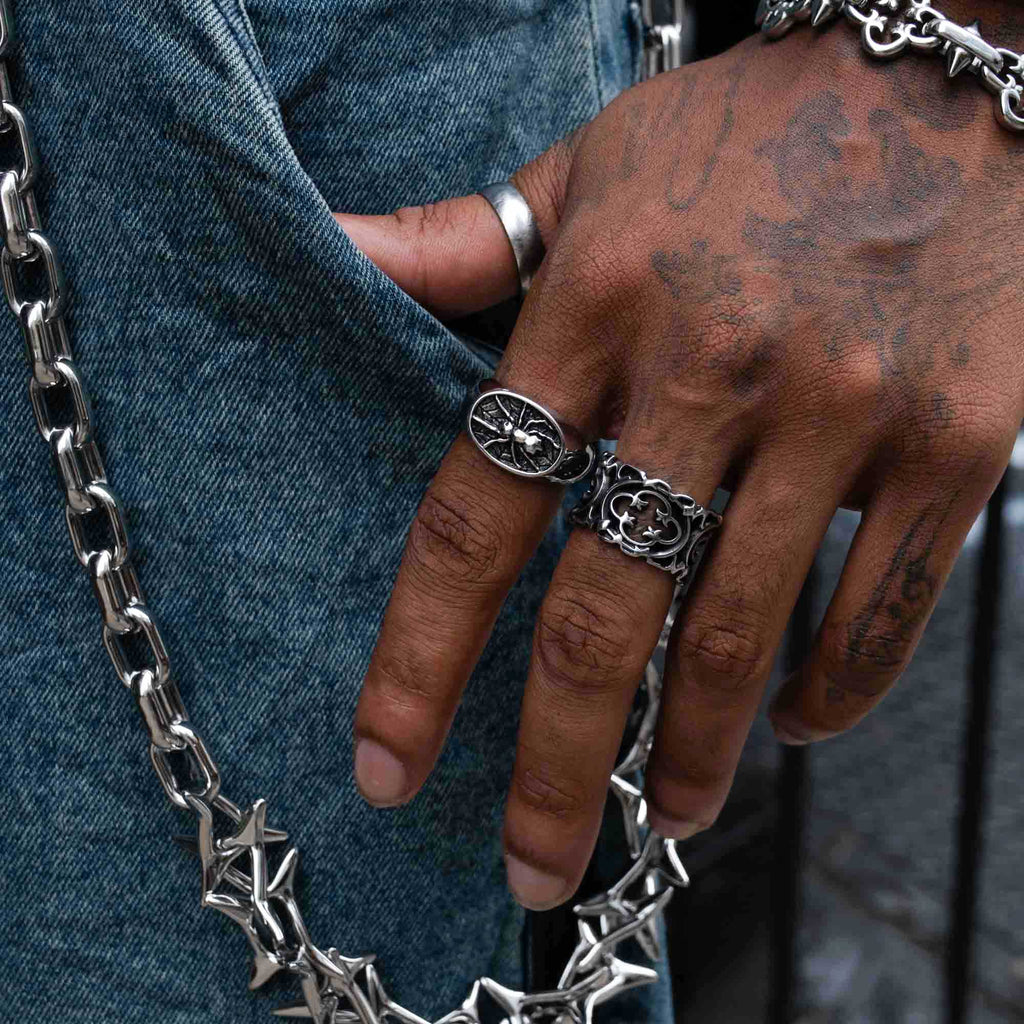 Spider Signet Ring