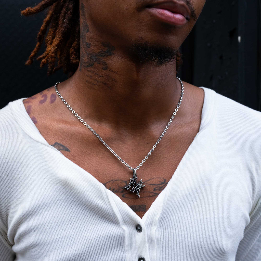 New York Pendant Necklace Necklaces Personal Fears Personal Fears New York Pendant Necklace | Tribal Jewelry | Spikes