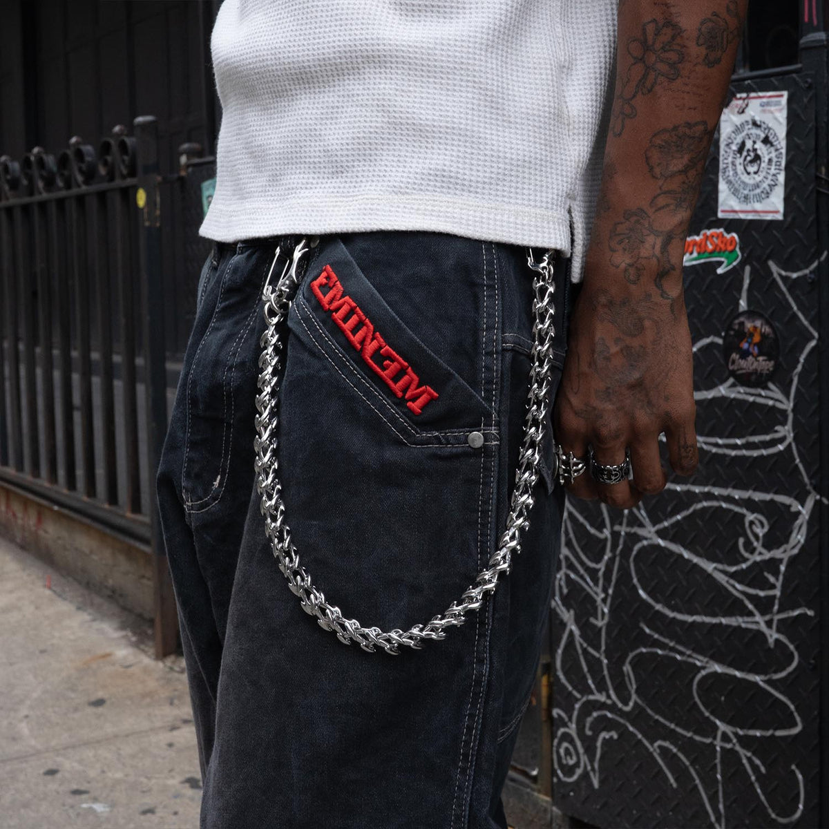 Serpentine Link Wallet Chain Wallet Chains Personal Fears Personal Fears 