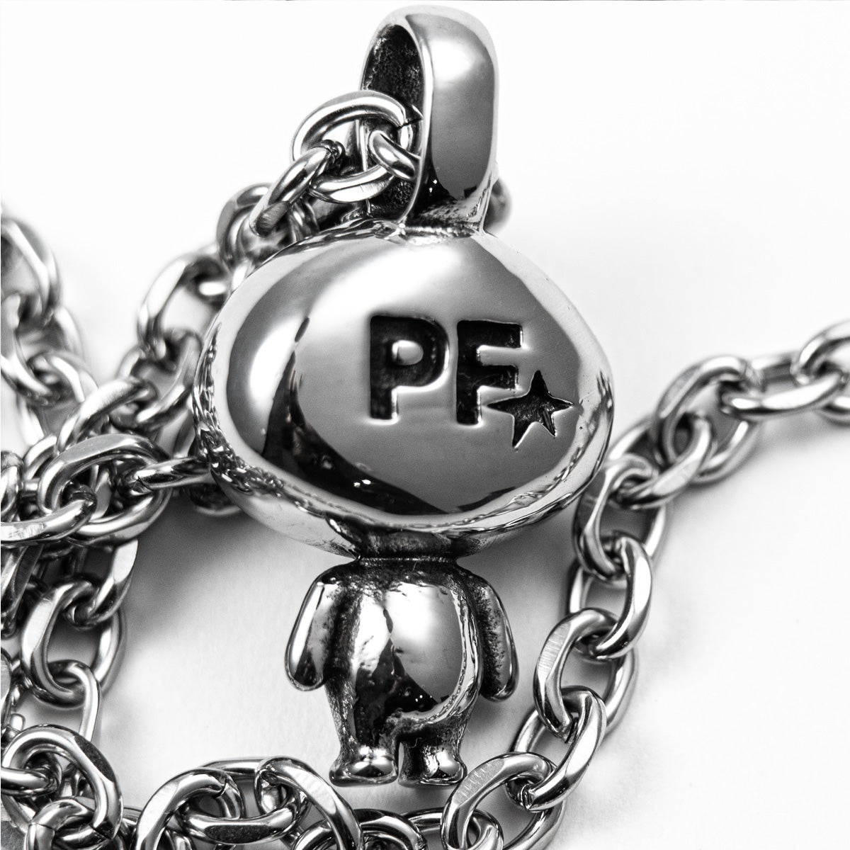 Astro Punk Pendant Necklaces Personal Fears Personal Fears Astro Punk Pendant - Heavy Mens Chain