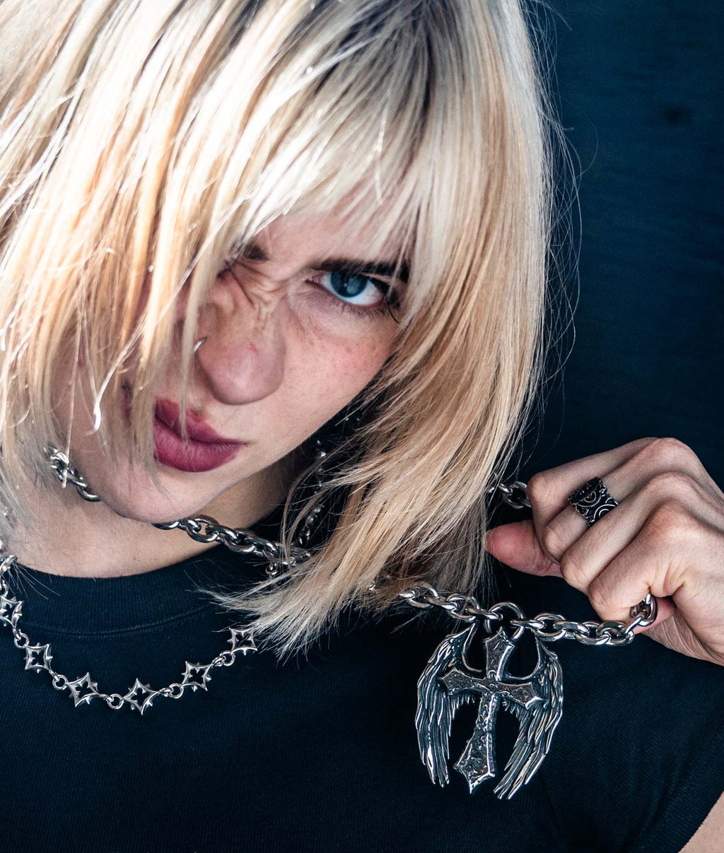 Rapture Cross Chain - XL Necklaces Personal Fears Personal Fears 