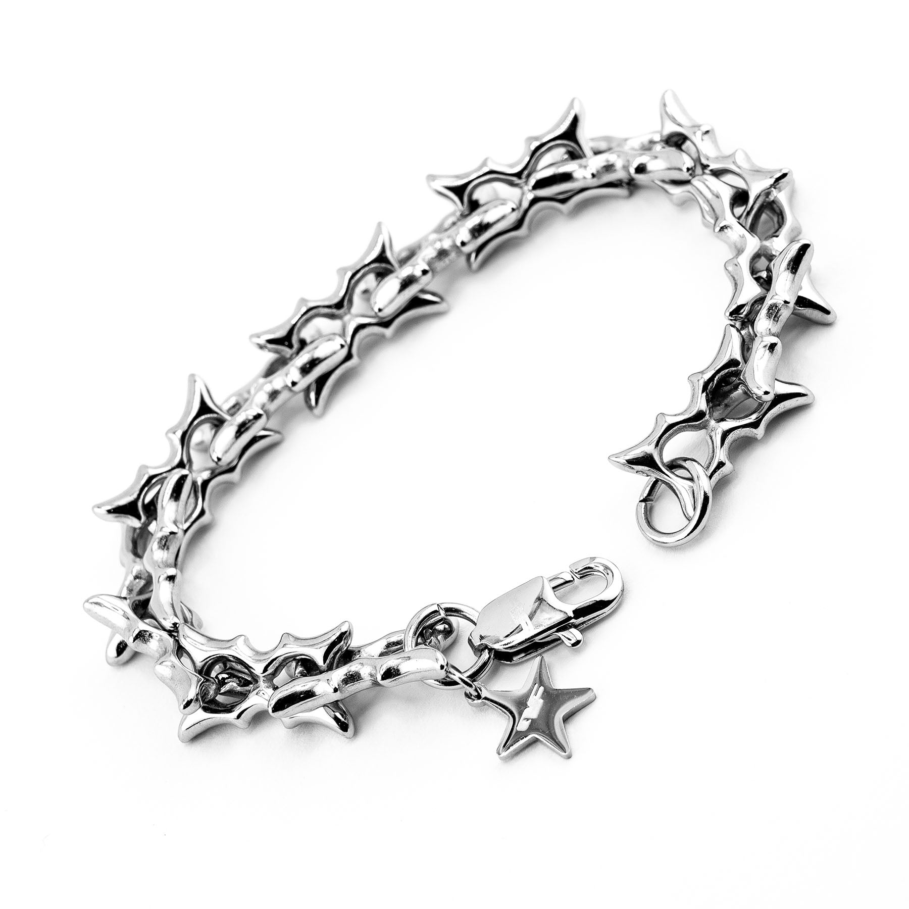 Cyber Link Bracelet Bracelets Personal Fears Personal Fears Cyber Link Bracelet | Spiked Chain - Organic Digital Form