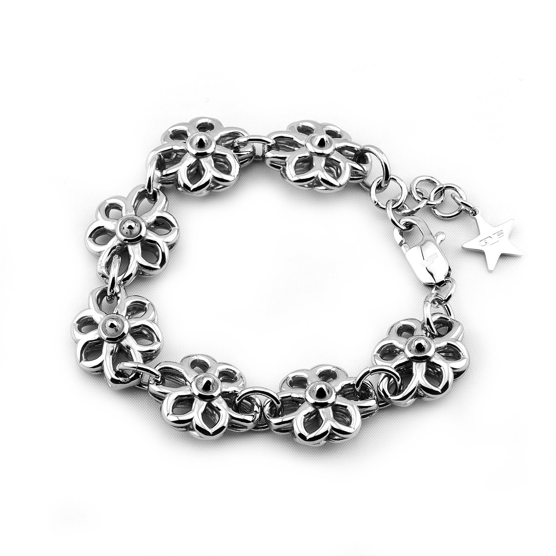 Floral Link Bracelet