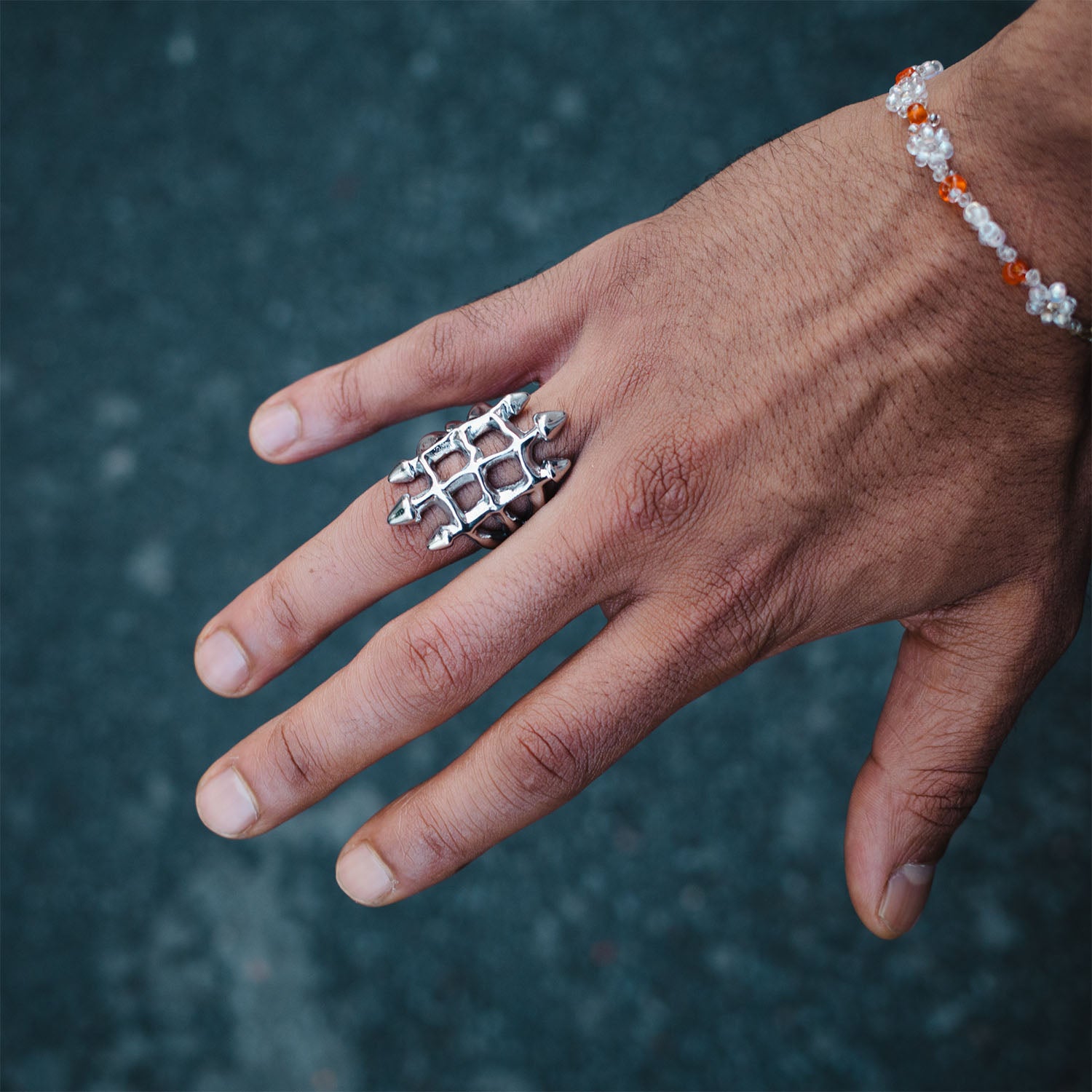 Cathedral Ring Ring Personal Fears Personal Fears Cathedral Ring | Stainless Steel | Gothic Ring Silver