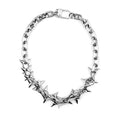 Future Link Chain Necklaces Personal Fears Personal Fears Future Link Chain | Spiked Necklace - Thorns - Stainless Steel