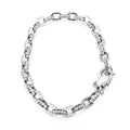 Crusher Link Necklace Necklaces Personal Fears Personal Fears Crusher Link Necklace | Spiked Rolo Links | Stainless Steel Chain