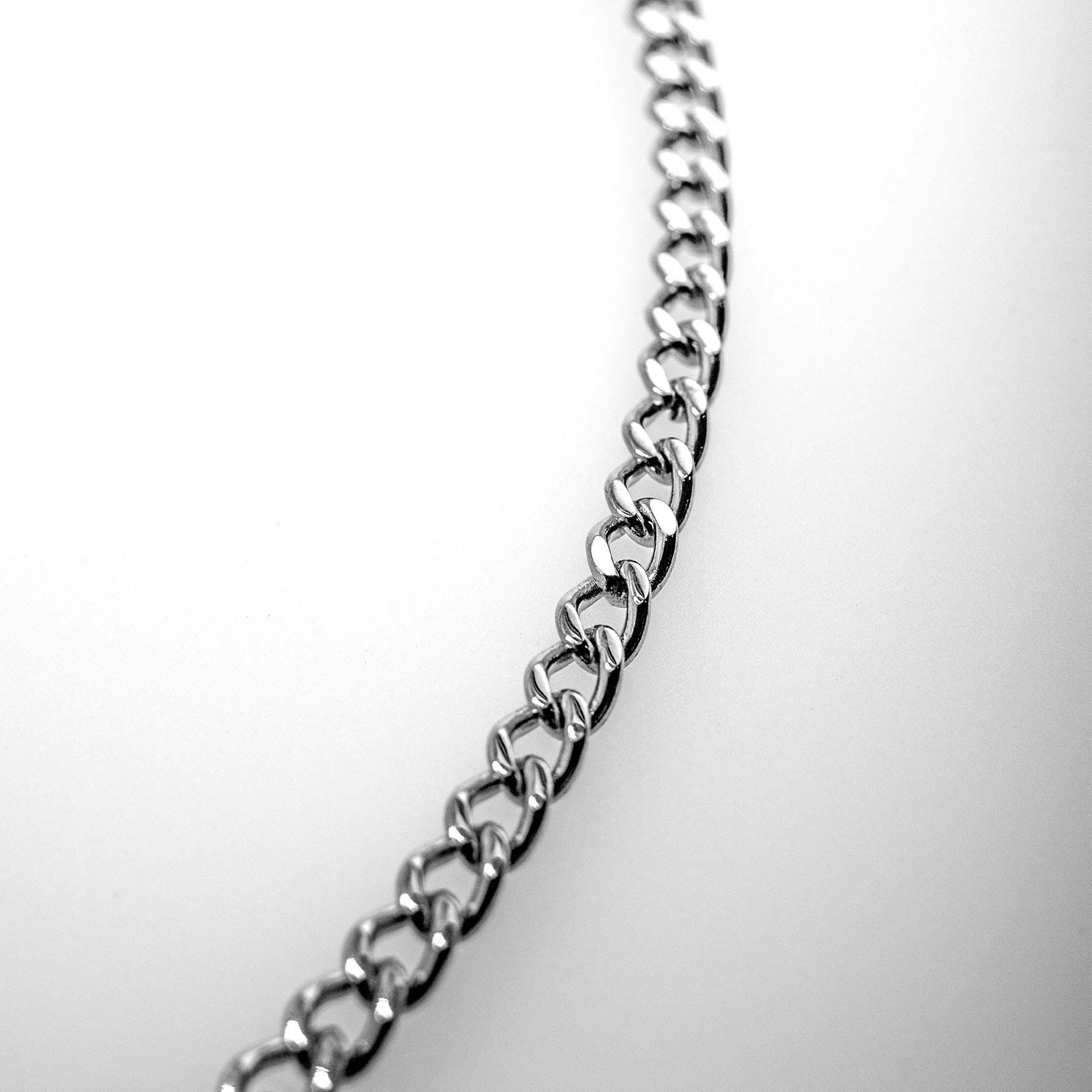 3mm Cuban Link Chain Necklaces Personal Fears Personal Fears 3mm Cuban Link Chain | Stainless Steel | Mens Necklace