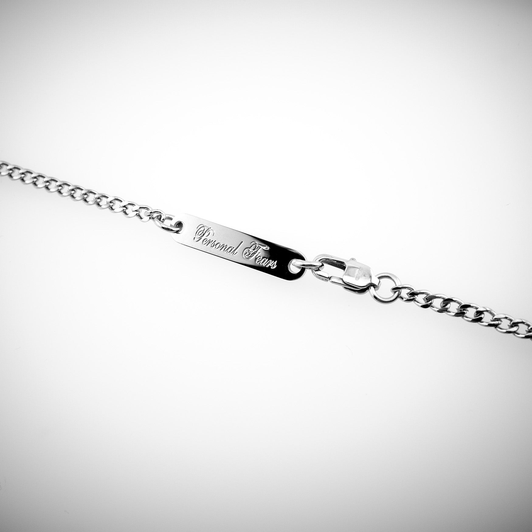 3mm Cuban Link Chain Necklaces Personal Fears Personal Fears 3mm Cuban Link Chain | Stainless Steel | Mens Necklace