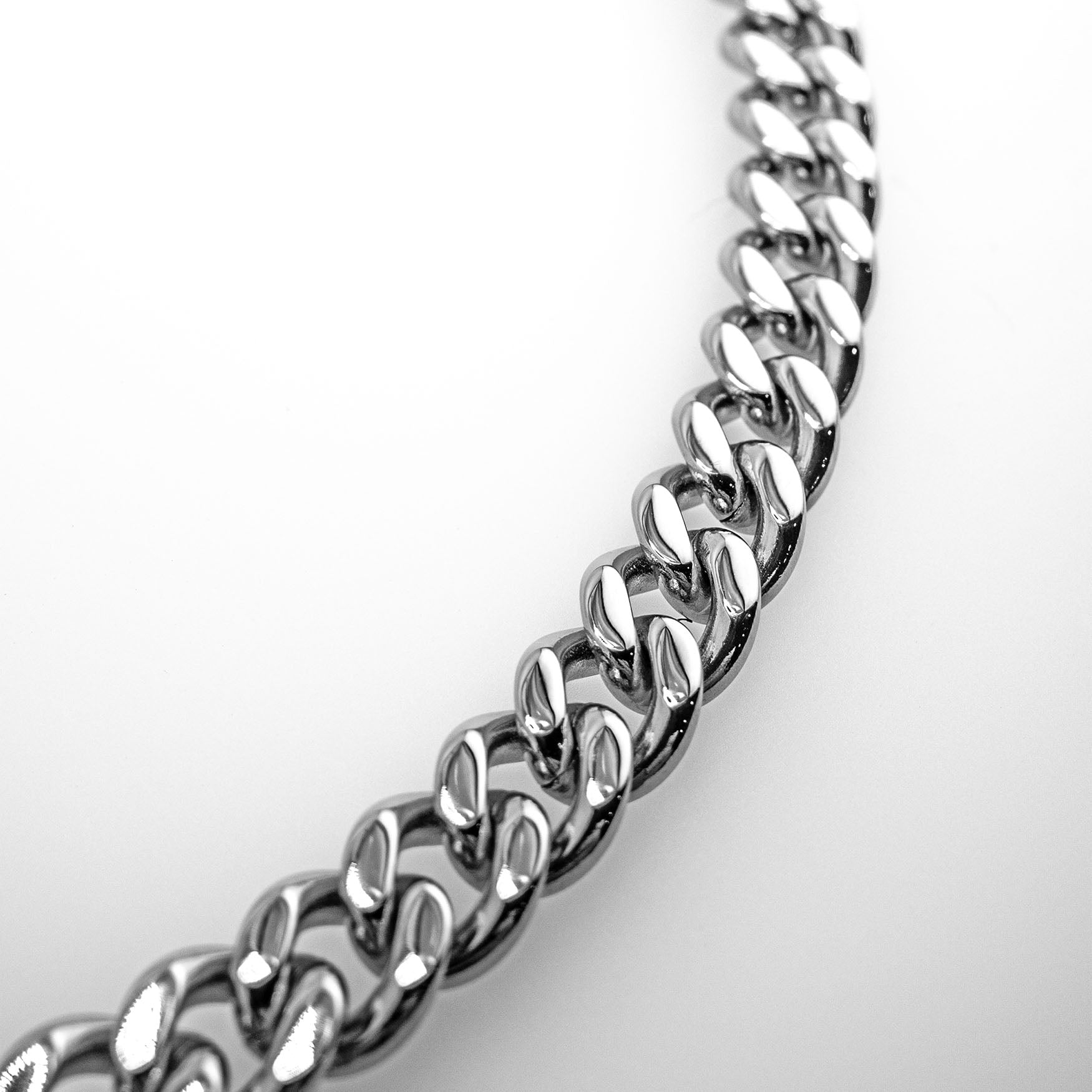 7mm Cuban Link Chain Necklaces Personal Fears Personal Fears 7mm Cuban Link Chain | Stainless Steel | Mens Necklace