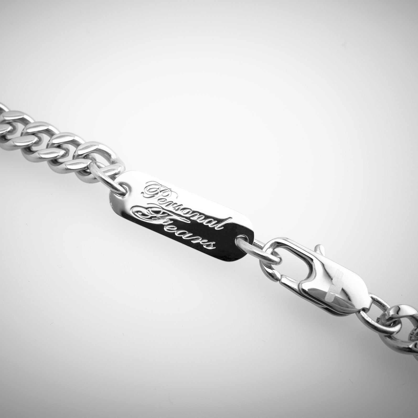 7mm Cuban Link Chain Necklaces Personal Fears Personal Fears 7mm Cuban Link Chain | Stainless Steel | Mens Necklace