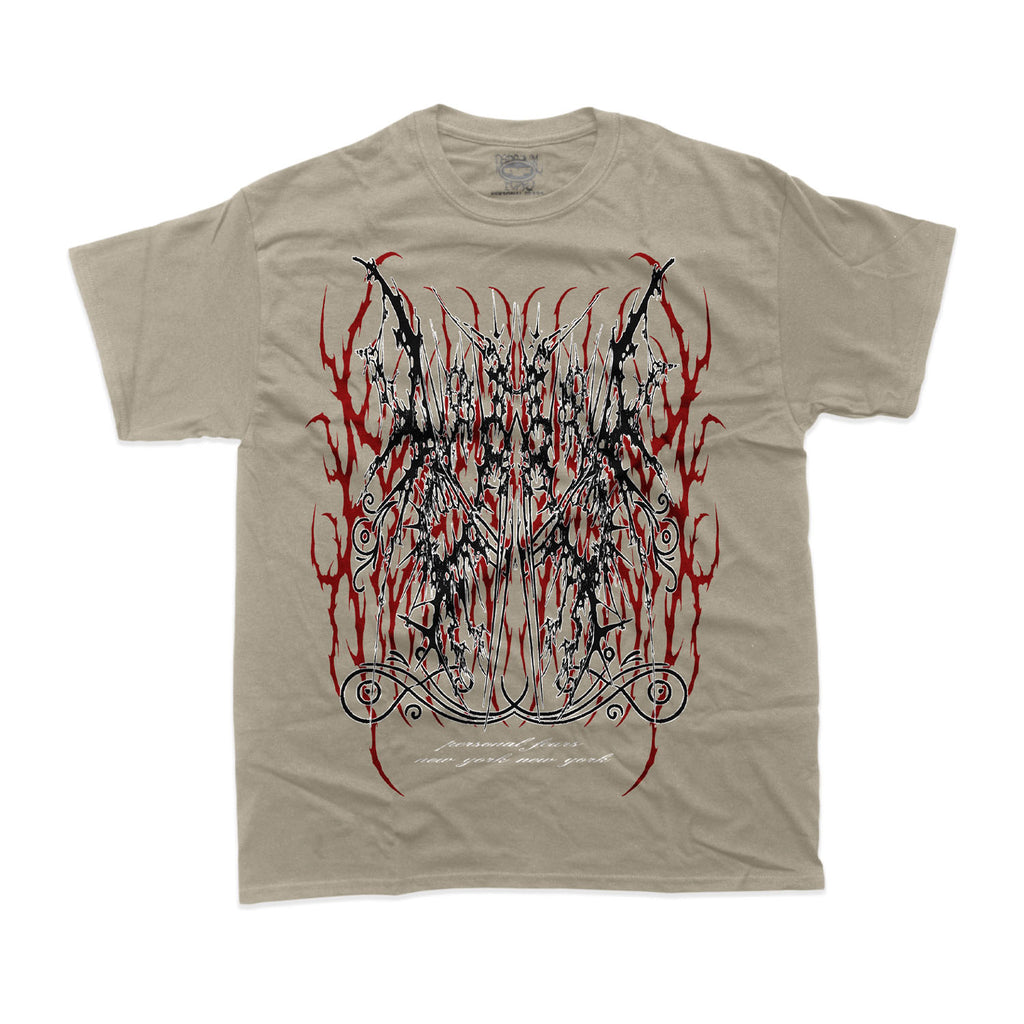 Darkness Tee - Sand Shirts & Tops Personal Fears Personal Fears 