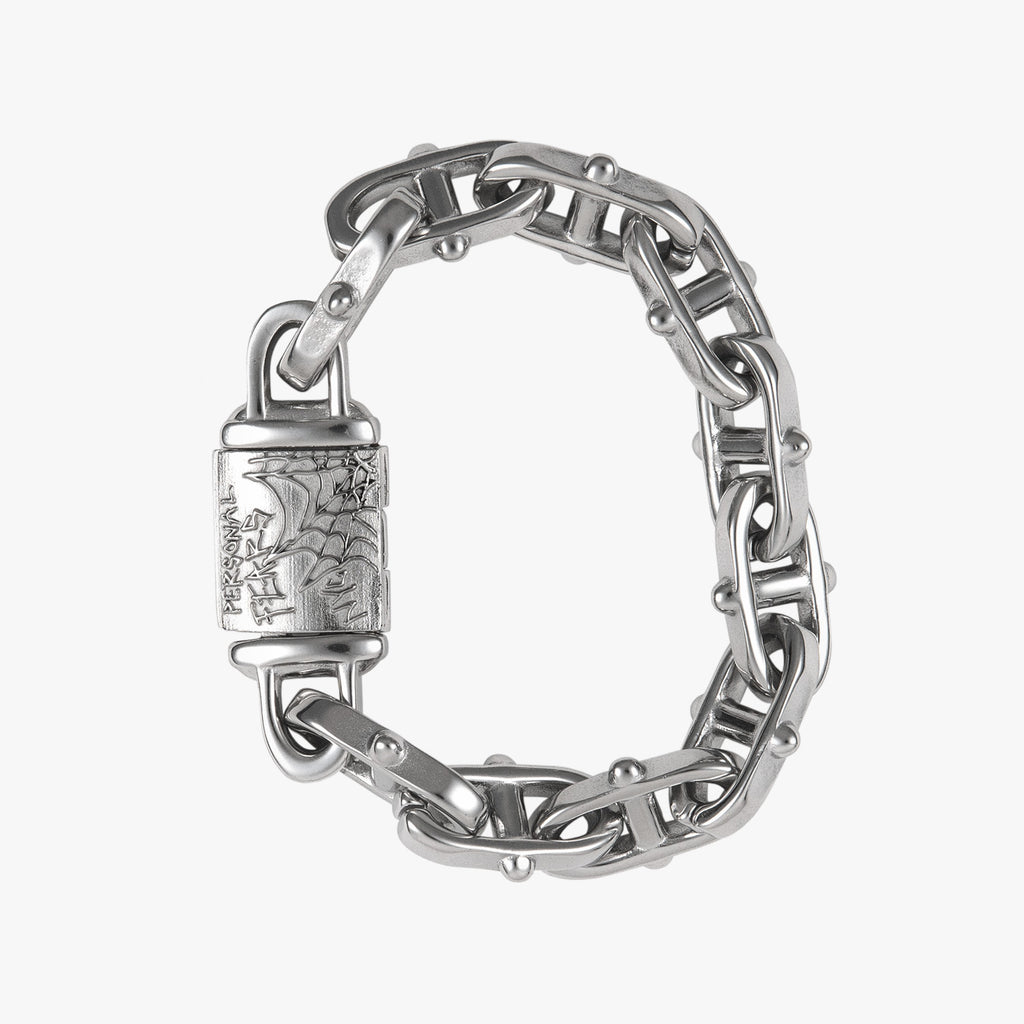 Essex Chain Bracelet Bracelets Personal Fears Personal Fears Essex Chain Bracelet - Heavy Jewelry - Steel Chain