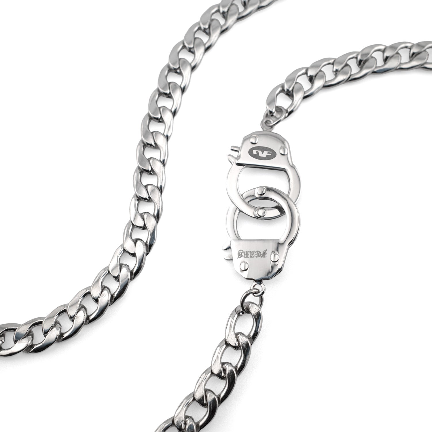 Handcuff Chain Necklace chain Personal Fears Personal Fears Handcuff Chain Necklace - Mens Chains - Working Handcuffs
