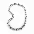 Lilith Link Necklace Necklaces Personal Fears Personal Fears Lilith Link Necklace - Stainless Steel - Horned Links