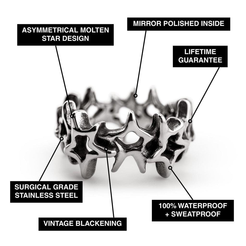 Molten Star Ring
