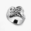 Molten Heart Ring Rings Personal Fears Personal Fears Molten Heart Ring - Unisex Promise Ring - Alternative Jewelry