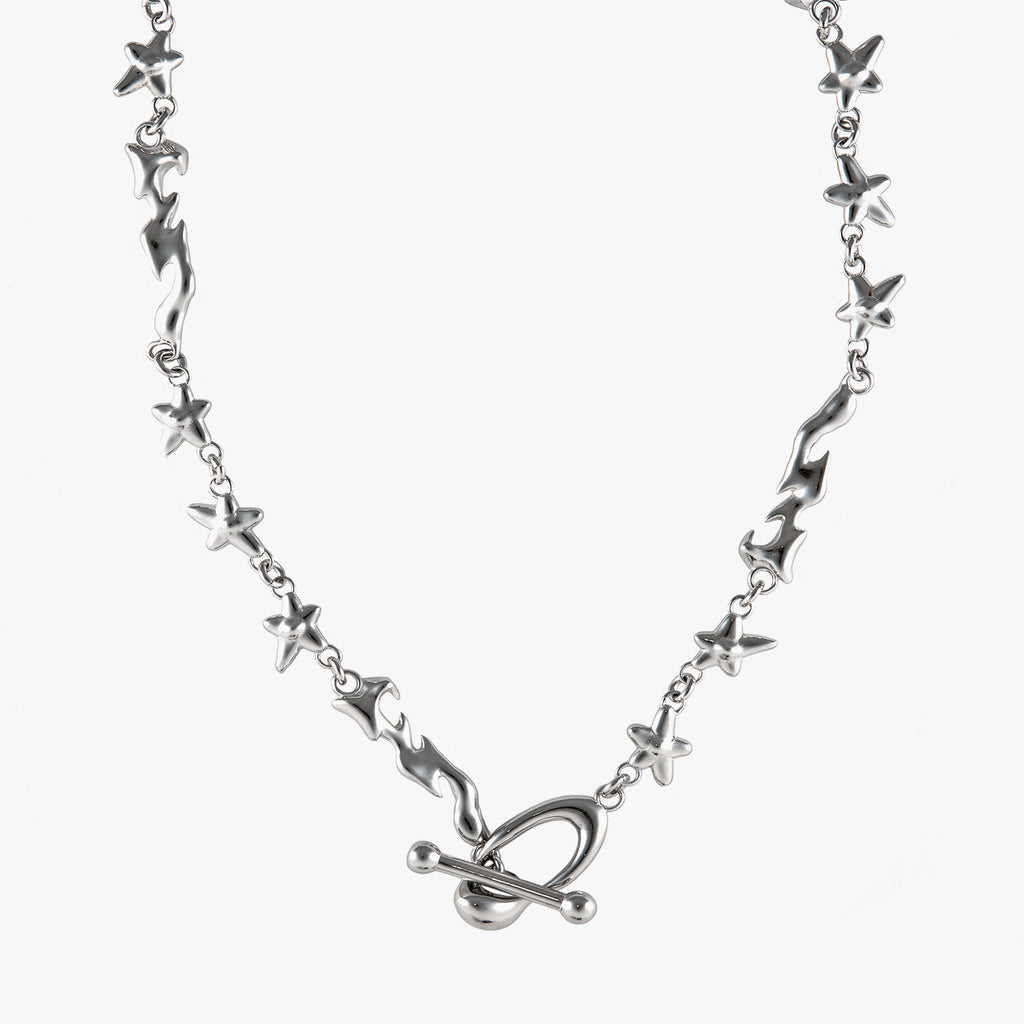Montrose Chain Necklace Necklaces Personal Fears Personal Fears Montrose Chain Necklace - Star Chain - Tattoo Necklace