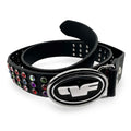 Multi-color Rhinestone Stud Belt belt Personal Fears Personal Fears Multi-color Rhinestone Stud Belt | Punk Stud Belt | Sparkle Belt