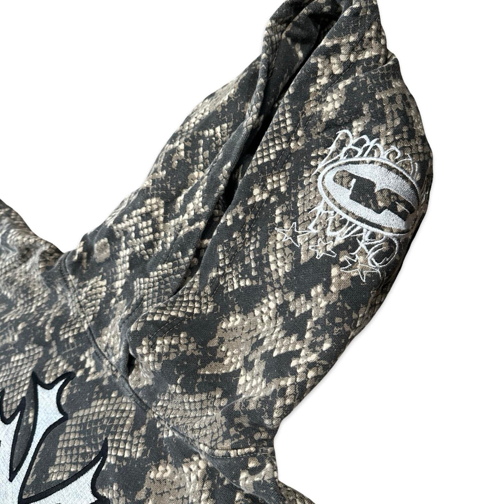 Embroidered NY Hoodie - Snakeskin hoodie Personal Fears Personal Fears Embroidered NY Hoodie - Camo | Limited Edition New York Sweatshirt