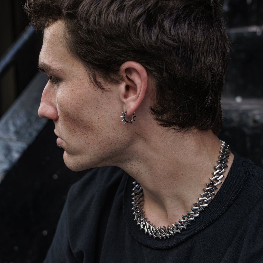 Le Freak Hoop Earrings earring Personal Fears Personal Fears Le Freak Hoop Earrings - Spike Hoop 