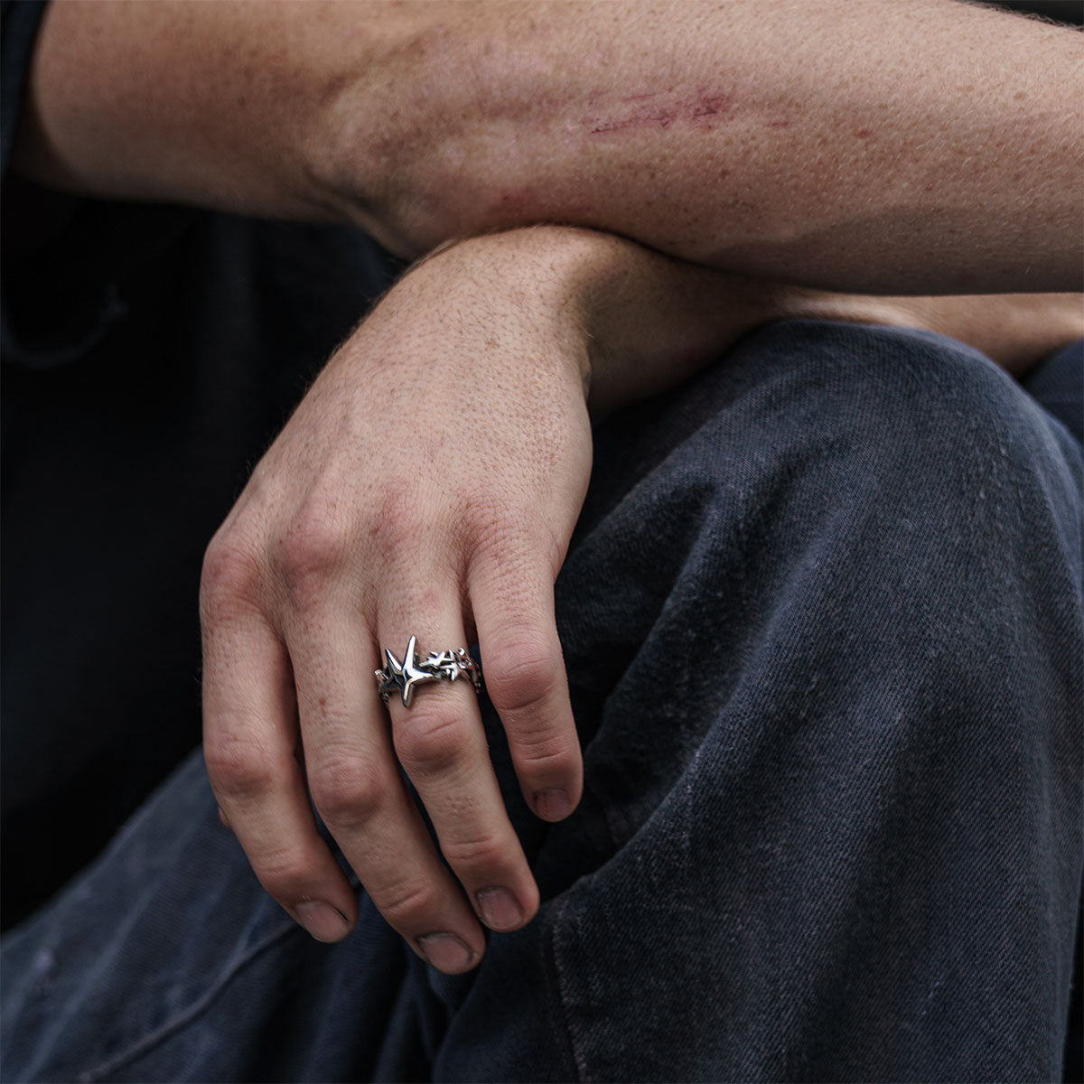 Star Child Ring Rings Personal Fears Personal Fears Star Child Ring - y2k Ring - 2000s Jewelry