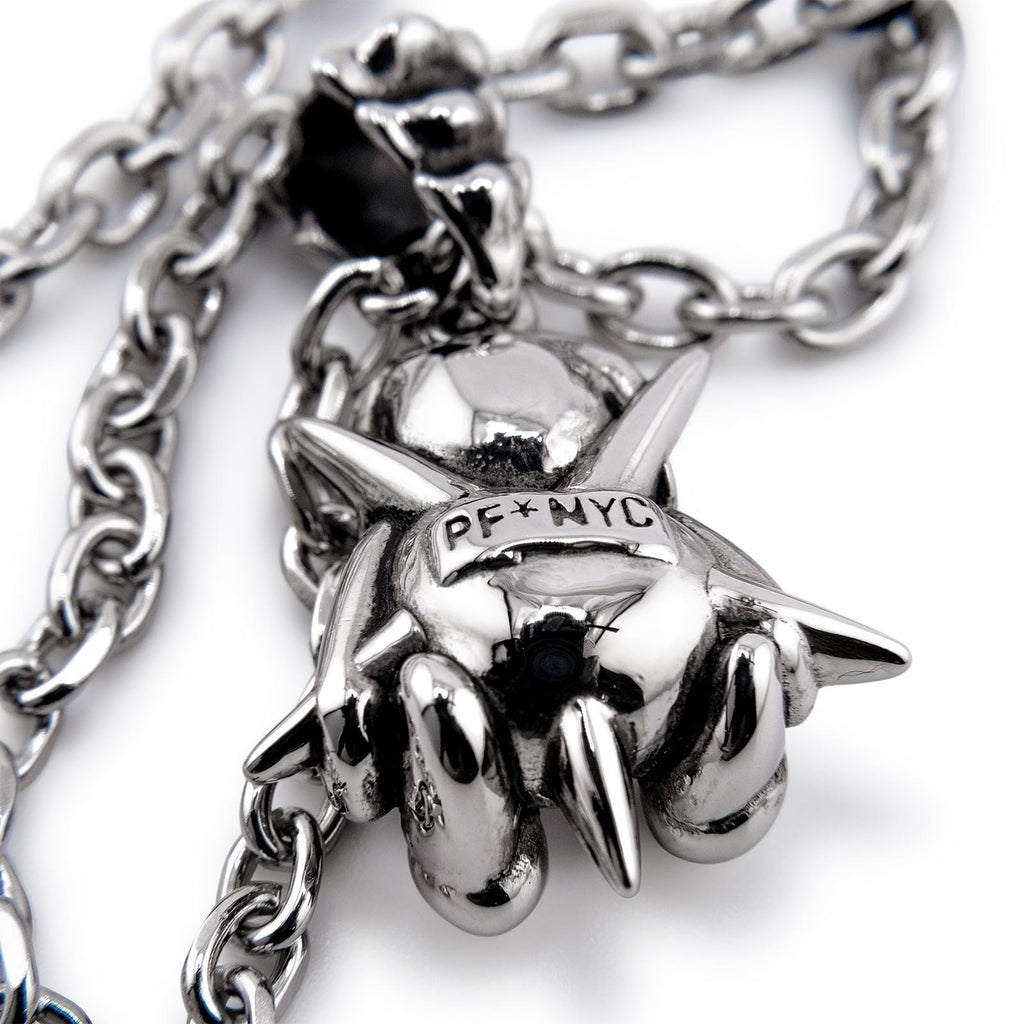 Pentagram Bunny Pendat Chain Necklaces Personal Fears Personal Fears 