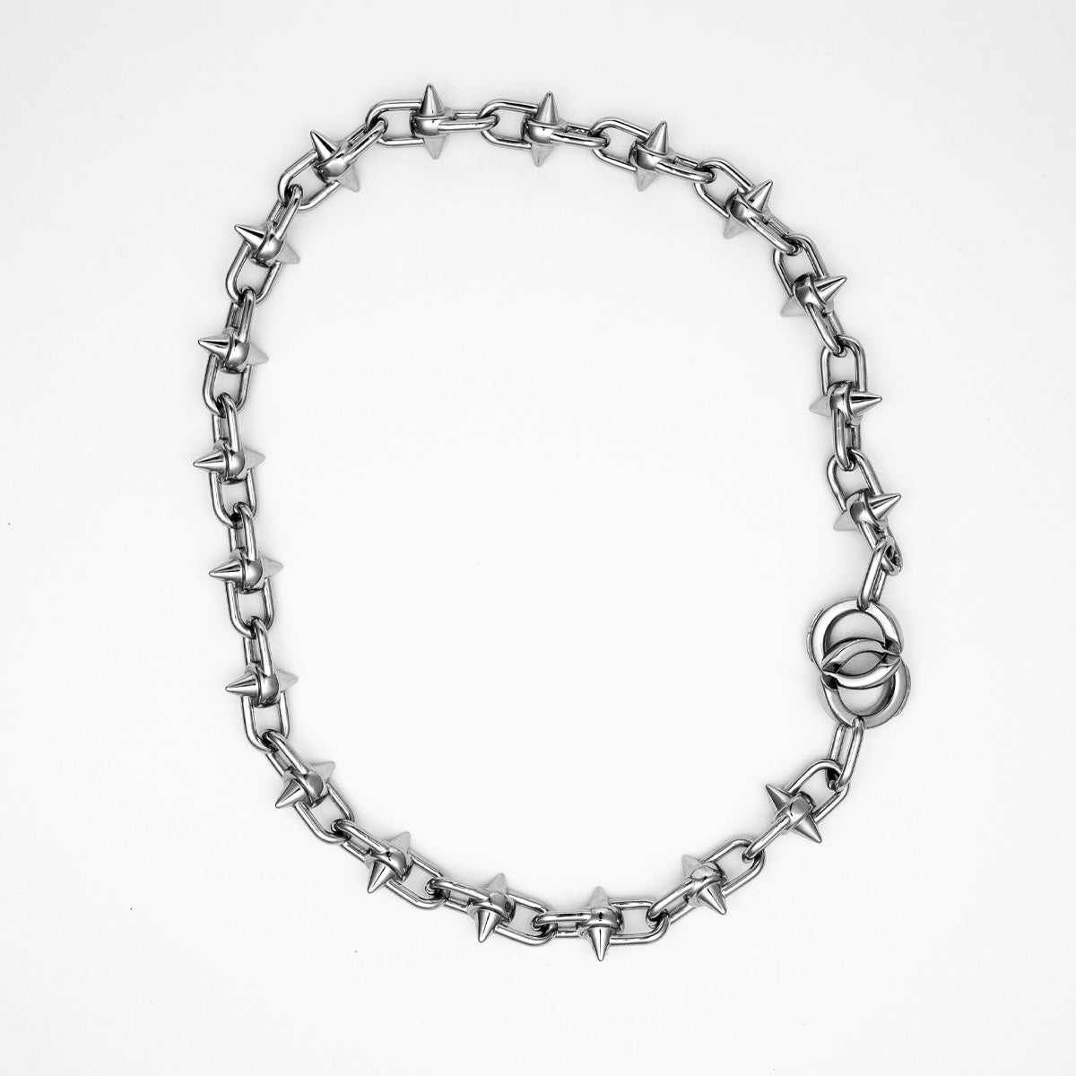 Shrapnel Chain Necklaces Personal Fears Personal Fears Shrapnel Chain - Punk Chain - Spiked Chain Necklace