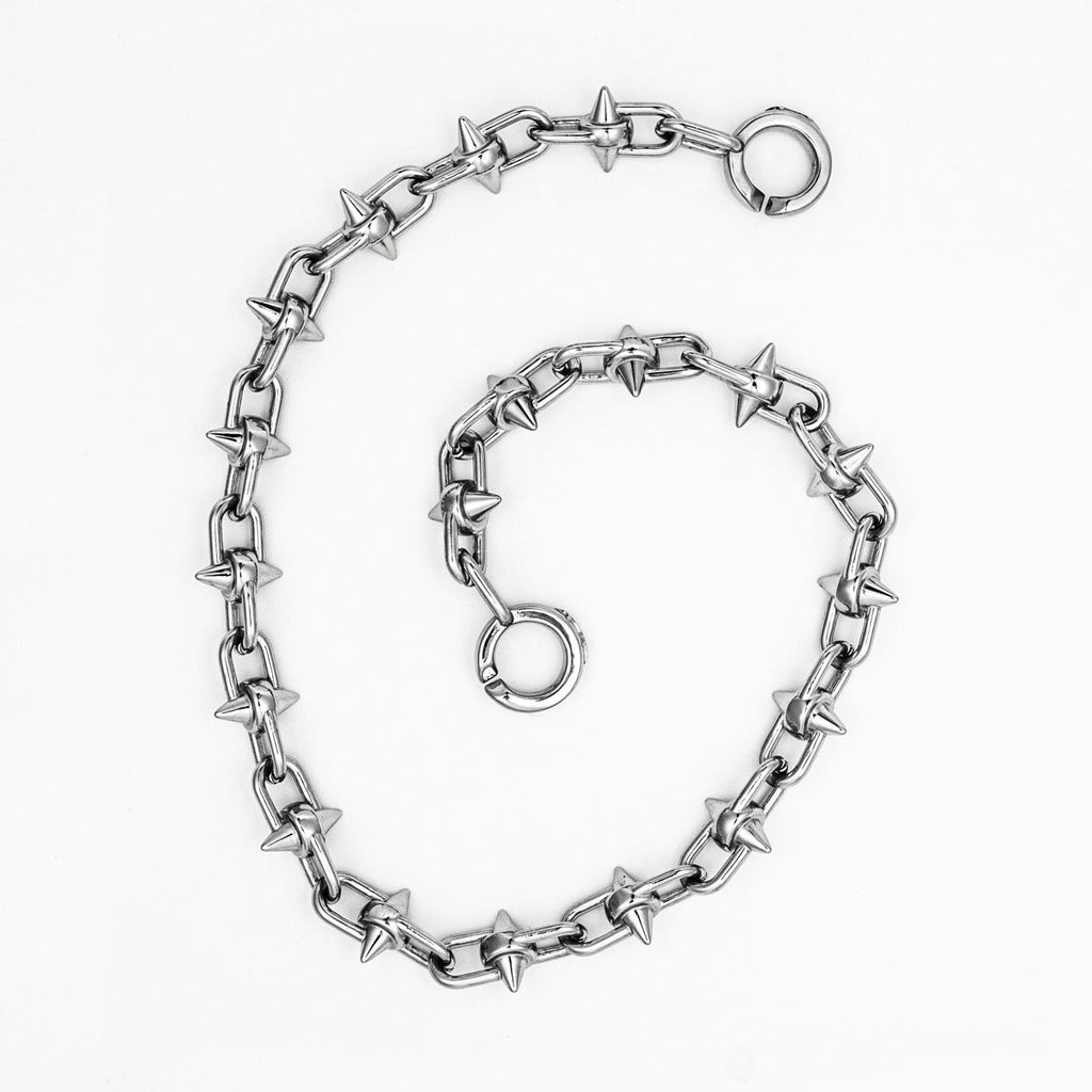 Shrapnel Chain Necklaces Personal Fears Personal Fears Shrapnel Chain - Punk Chain - Spiked Chain Necklace