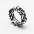 Sludge Ring Rings Personal Fears Personal Fears Sludge Ring - Organic Molten Stainless Steel Statement Ring