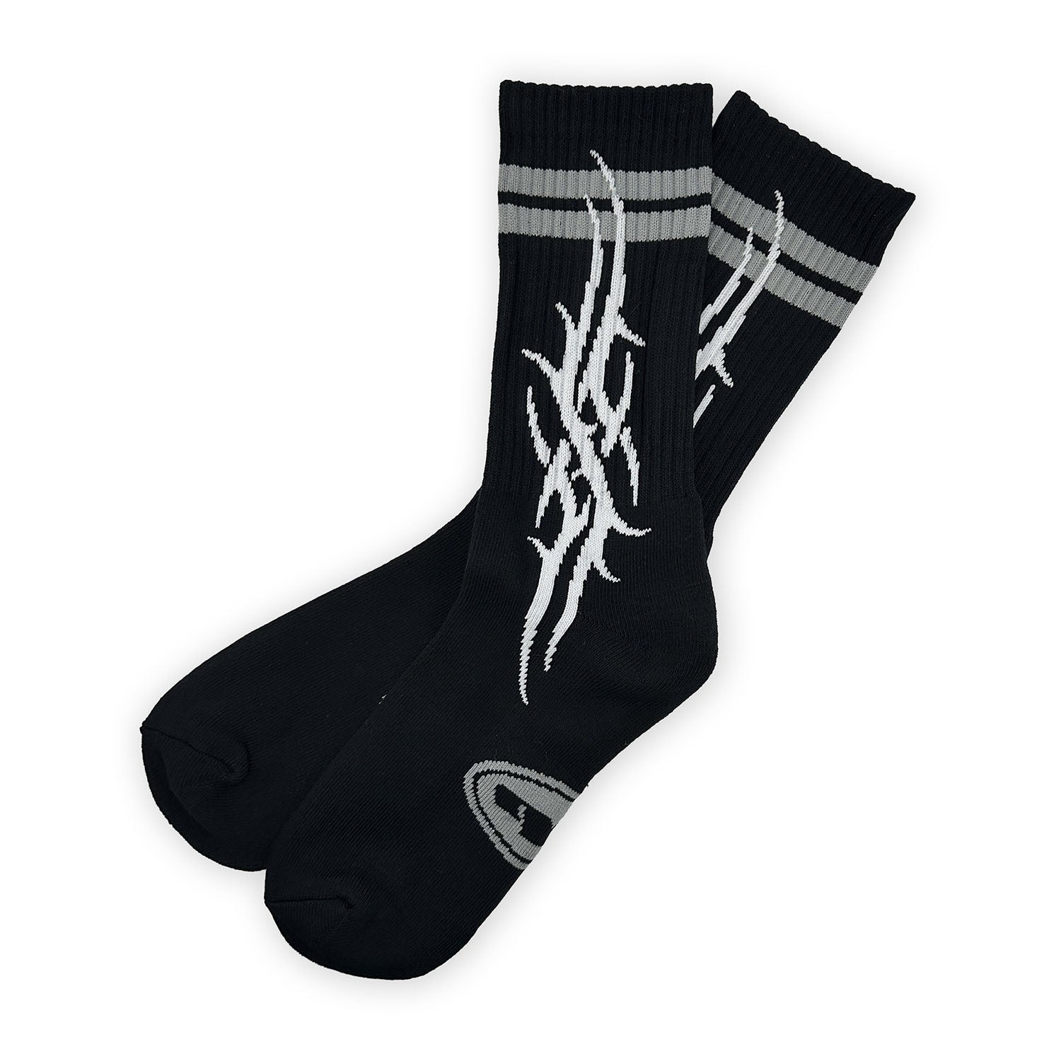 Tribal Skate Socks V3  Personal Fears Personal Fears Tribal Skate Socks V3 | Cyber Sigilism Style