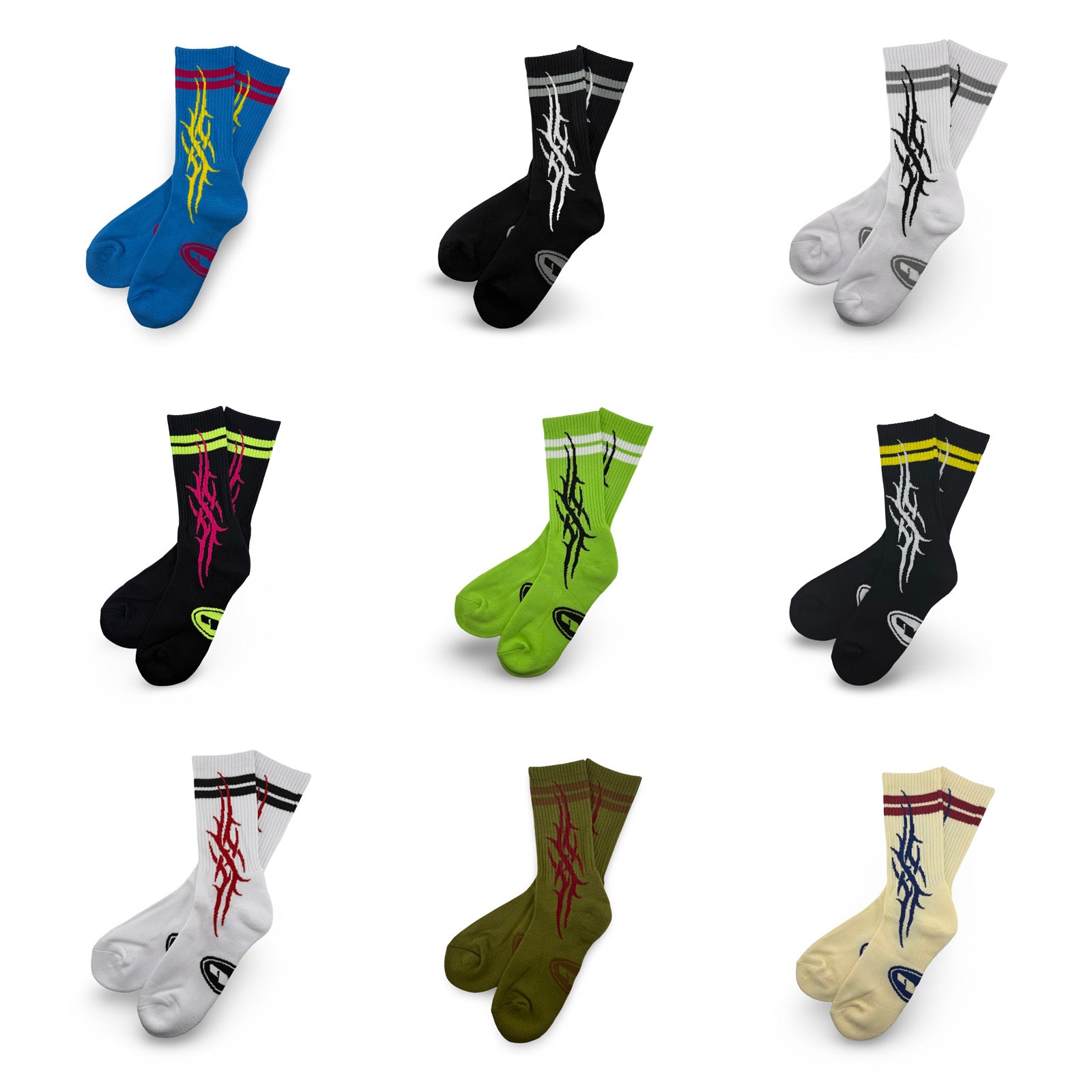 Tribal Skate Socks NEW