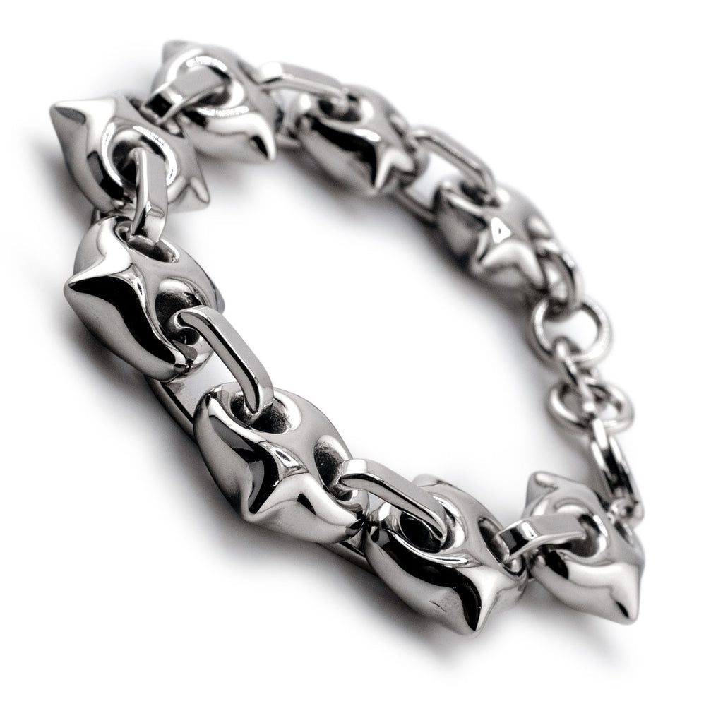 Spiked Gucci Chain & Spiked Gucci Bracelet