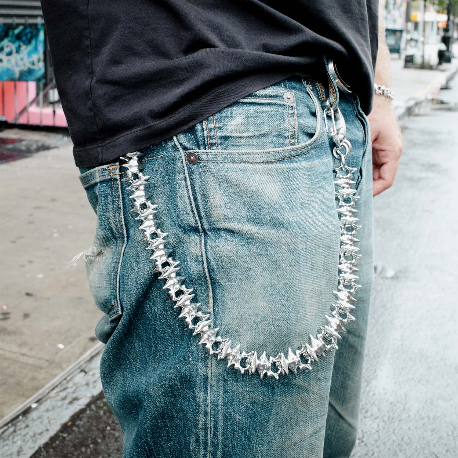 Spinal Link Wallet Chain Wallet Chains Personal Fears Personal Fears Spinal Link Wallet Chain | Pocket Chain | y2k Style