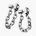 Studd Chain Earring earring Personal Fears Personal Fears Studd Chain Earring - Spike Chain Earrings - Punk Jewelry
