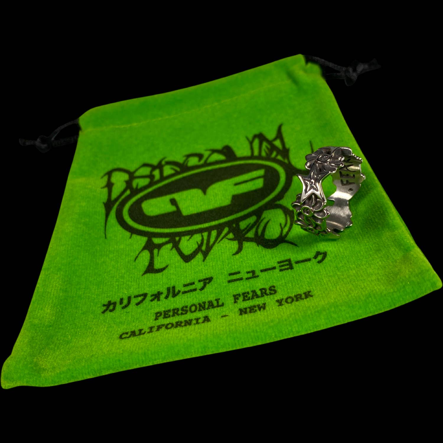 Daisy Chain Ring - Stainless Steel Rings Personal Fears Personal Fears Daisy Chain Ring | Stainless Steel | Flower and Star Ring