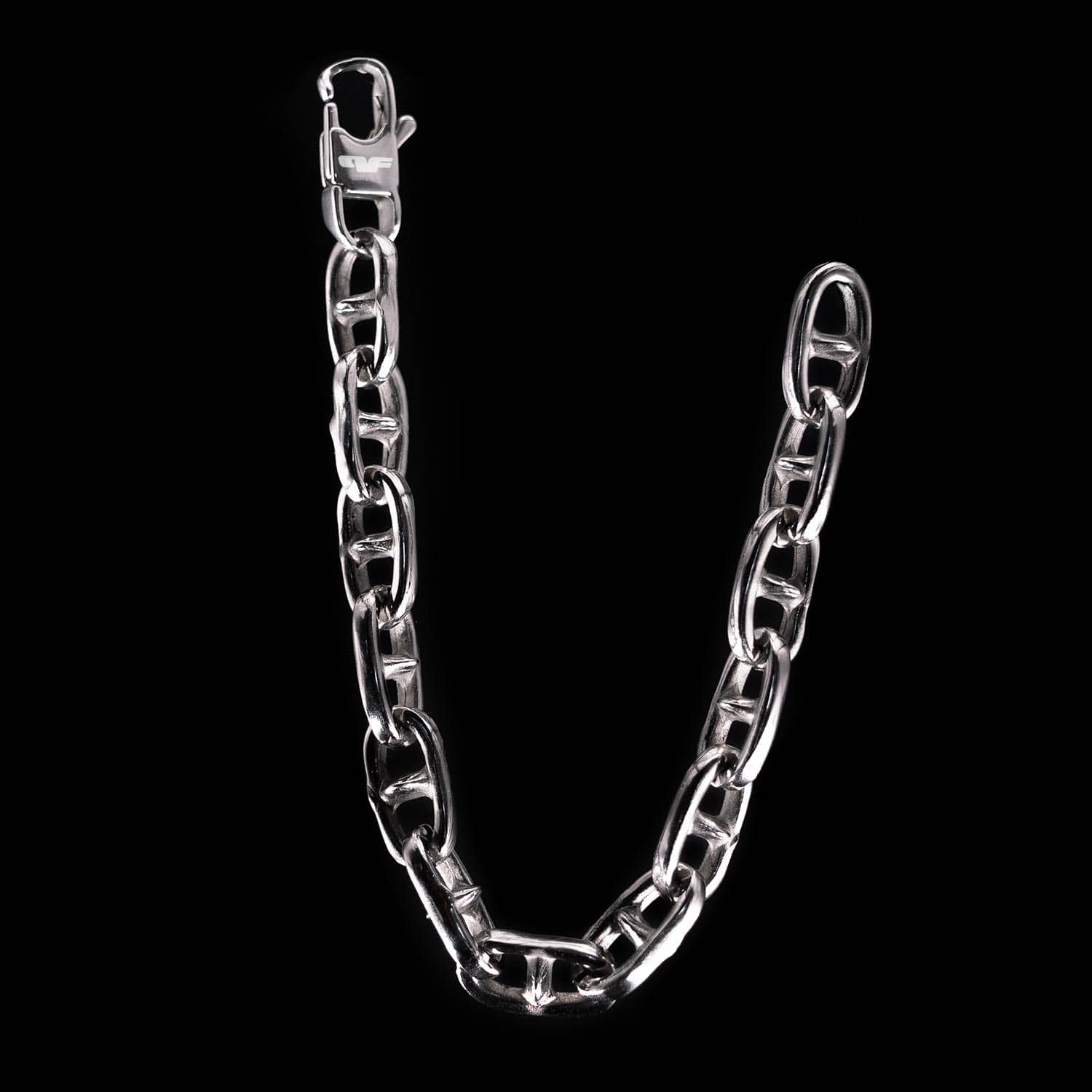 Spiked Anchor Chain Bracelet blanket Personal Fears Personal Fears Spiked Anchor Chain Bracelet - Mens Jewelry - Punk Chain