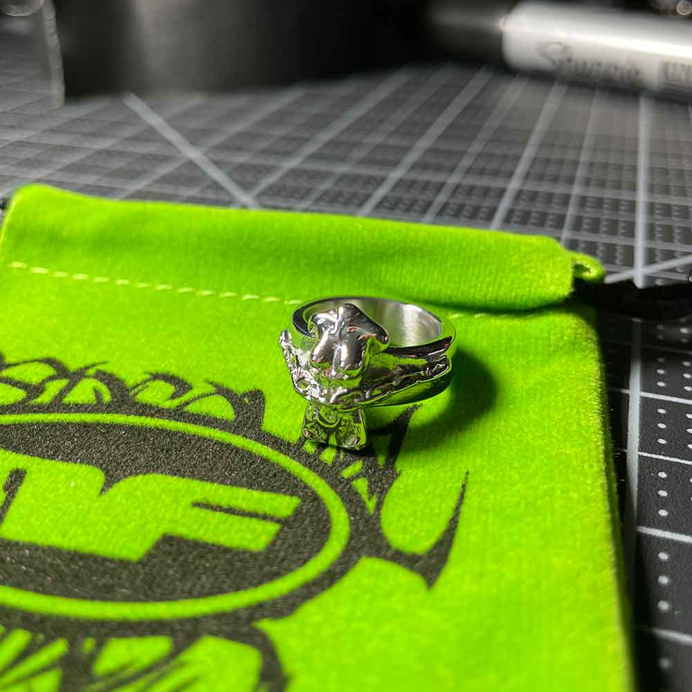 Chained Up Bondage Ring ring Personal Fears Personal Fears Chained Up Ring | Alternative Jewelry | Goth Rings