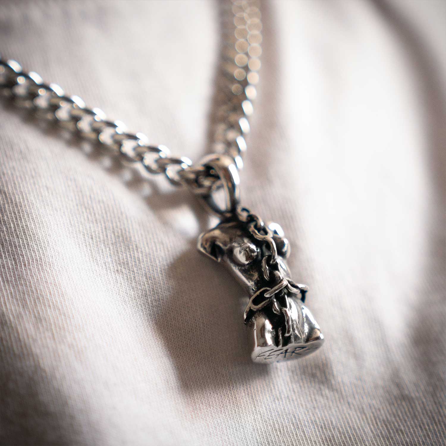 Chained Up Bondage Chain Necklaces Personal Fears Personal Fears Chained Up Bondage Chain | Goth Jewelry Chains Necklace