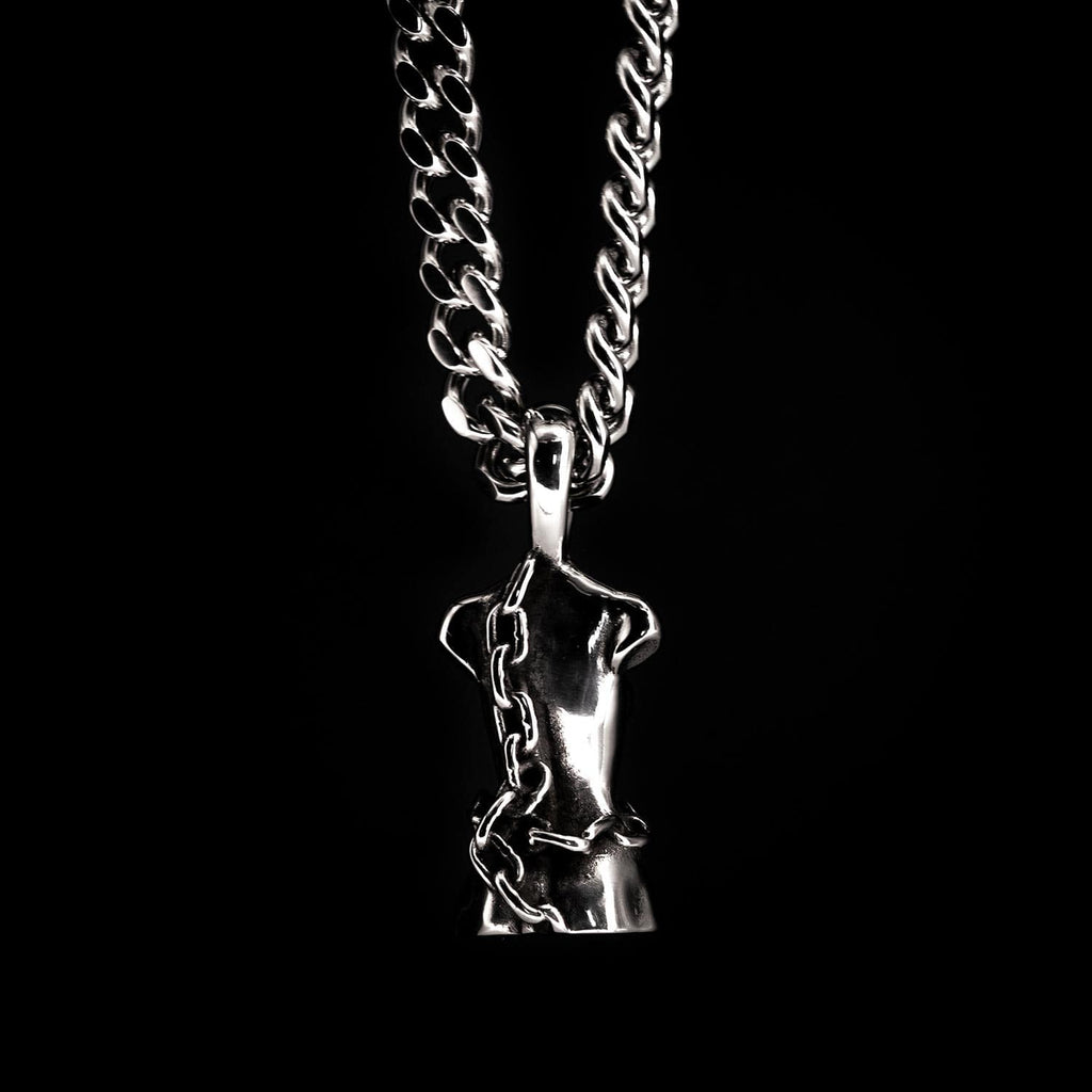 Chained Up Bondage Chain Necklaces Personal Fears Personal Fears Chained Up Bondage Chain | Goth Jewelry Chains Necklace