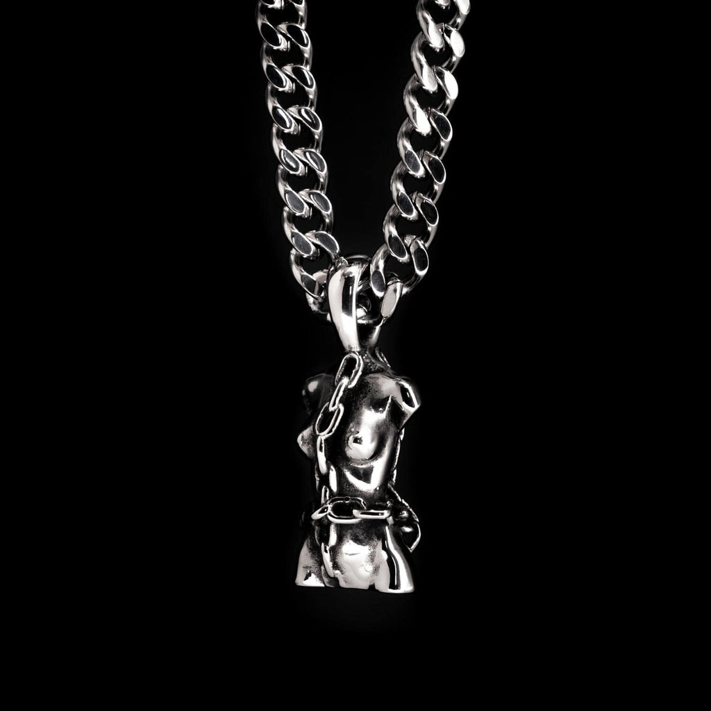 Chained Up Bondage Chain Necklaces Personal Fears Personal Fears Chained Up Bondage Chain | Goth Jewelry Chains Necklace