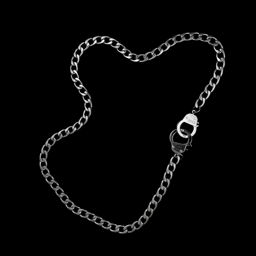 Handcuff Chain Necklace chain Personal Fears Personal Fears Handcuff Chain Necklace - Mens Chains - Working Handcuffs