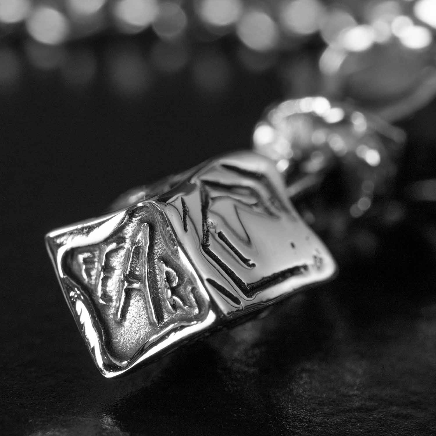 Jack In The Box Pendant - Stainless Steel Necklaces Personal Fears Personal Fears Jack In The Box Pendant | Clown Necklace | Goth Jewelry