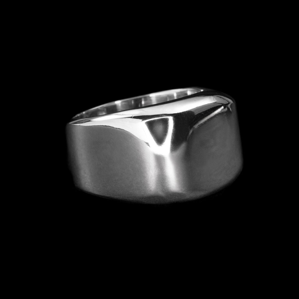 Molten Signet Ring Rings Personal Fears Personal Fears Molten Signet Ring | Industrial Jewelry | Pinky Ring