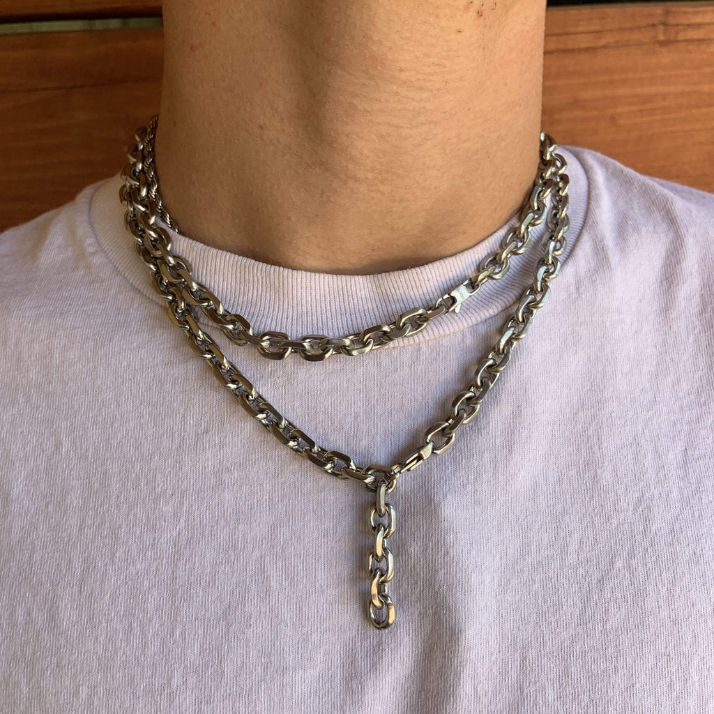 Razor Chain chain Personal Fears Personal Fears Stainless Steel Chain | Razor Chain - 18" & 22" Guys Chain