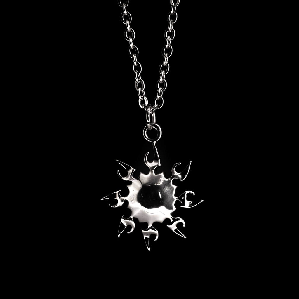 Tribal Sun Pendant Chain chain Personal Fears Personal Fears Tribal Sun Pendant Chain | 90s Jewelry | Alt Jewelry