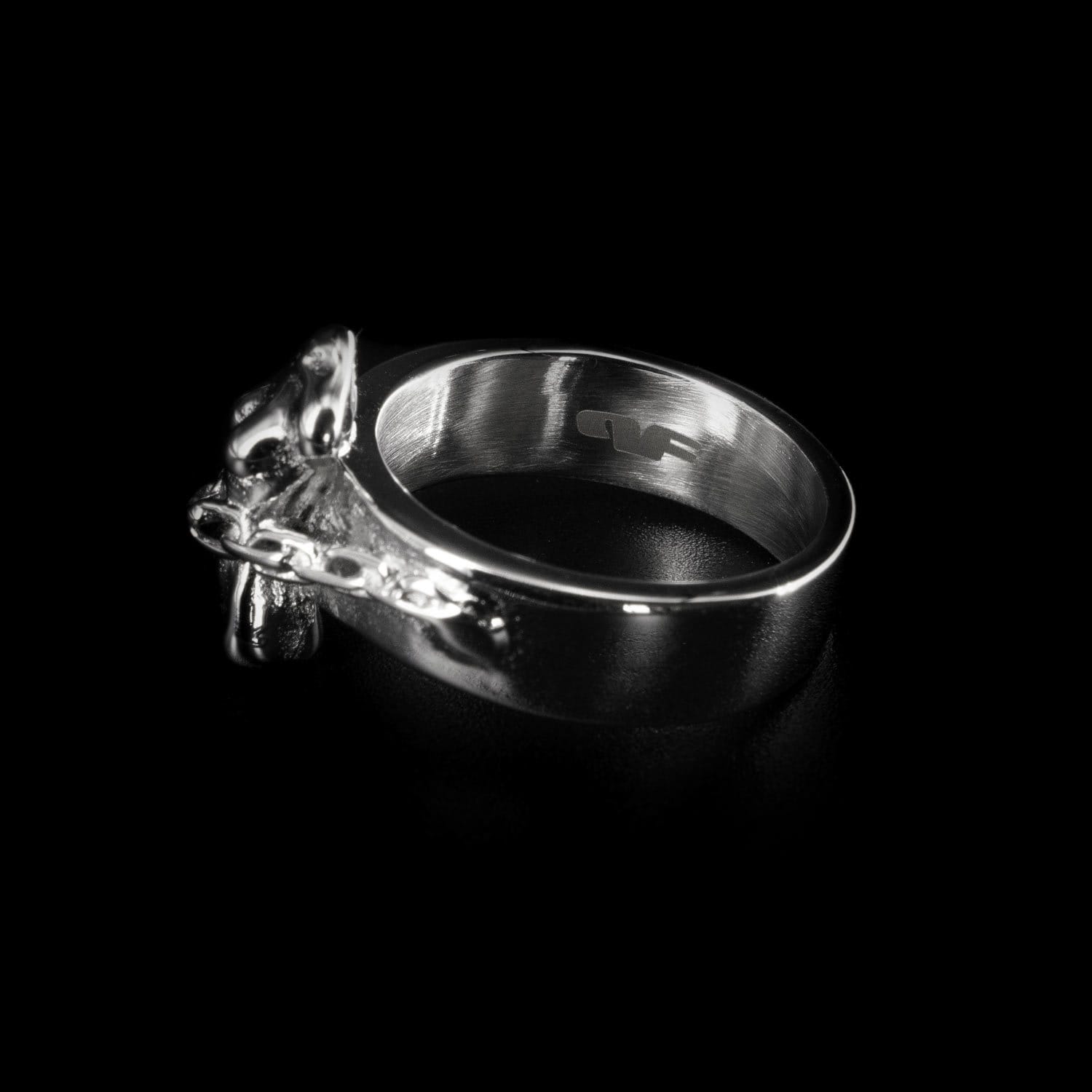 Chained Up Bondage Ring ring Personal Fears Personal Fears Chained Up Ring | Alternative Jewelry | Goth Rings